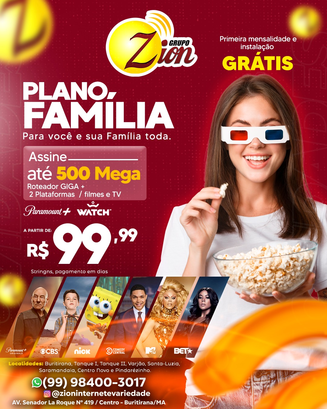 Plano 700 mega